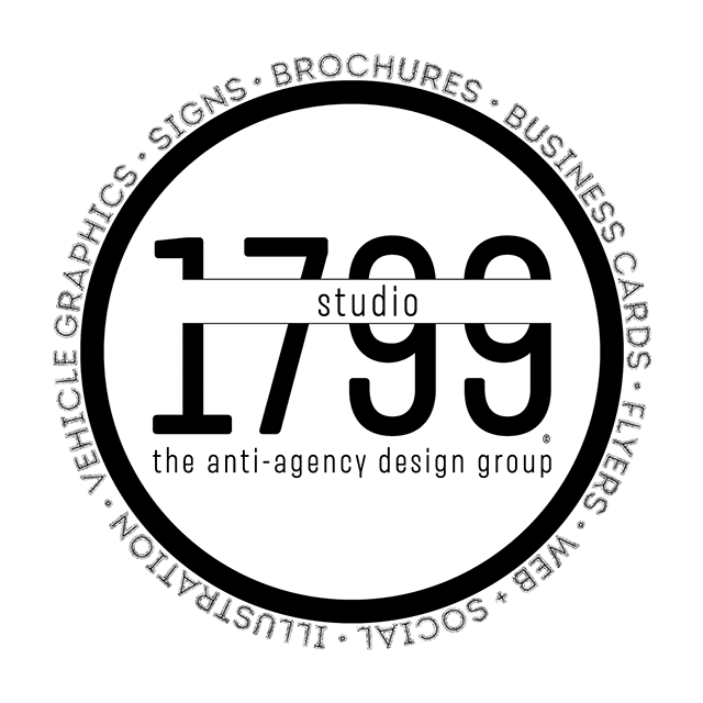 Studio 1799 | the anti-agency design group - Stamp Logo